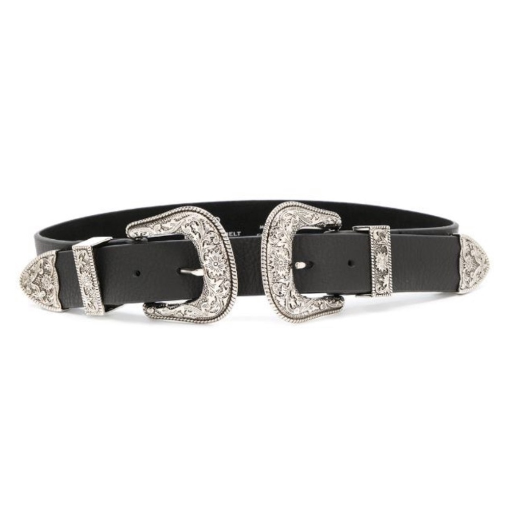 B Low the Belt Double Buckle Belt